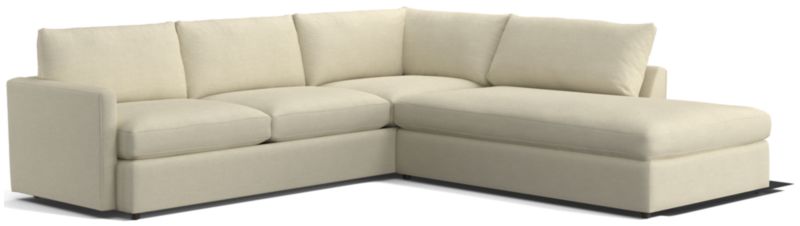 Lounge 2-Piece Right-Arm Bumper Sectional Sofa - image 0 of 13