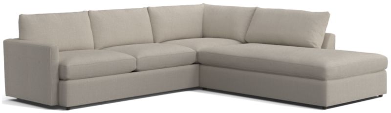 Lounge 2-Piece Right-Arm Bumper Sectional Sofa - image 0 of 13