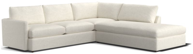 Lounge 2-Piece Right-Arm Bumper Sectional Sofa - image 0 of 13