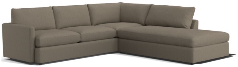 Lounge 2-Piece Right-Arm Bumper Sectional Sofa - image 0 of 11