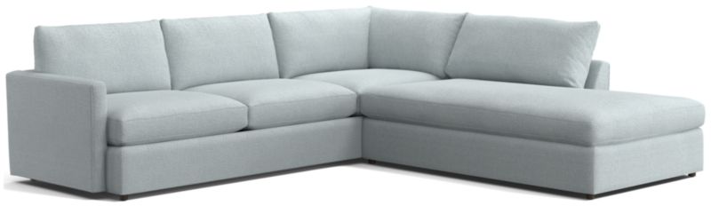 Lounge 2-Piece Right-Arm Bumper Sectional Sofa - image 0 of 12