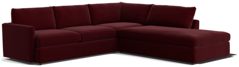 Lounge 2-Piece Right-Arm Bumper Sectional Sofa - image 0 of 11