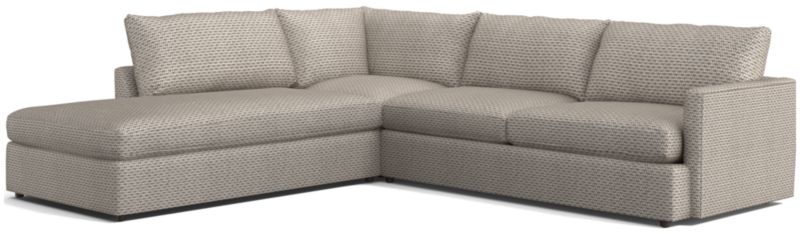 Lounge 3-Piece Left-Arm Bumper Sectional Sofa - image 0 of 16