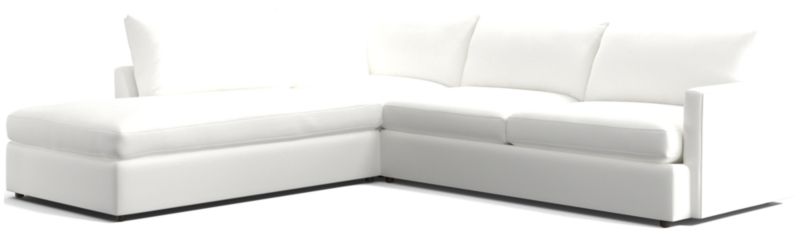 Lounge 3-Piece Left-Arm Bumper Sectional Sofa - image 0 of 11