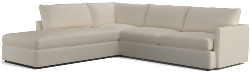 Lounge 3-Piece Left-Arm Bumper Sectional Sofa - image 0 of 11