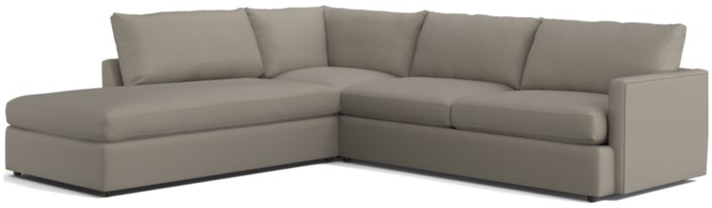 Lounge 3-Piece Left-Arm Bumper Sectional Sofa - image 0 of 11