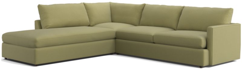 Lounge 3-Piece Left-Arm Bumper Sectional Sofa - image 0 of 11