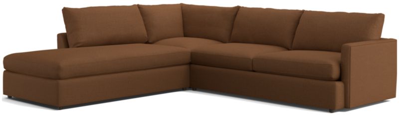 Lounge 3-Piece Left-Arm Bumper Sectional Sofa - image 0 of 11