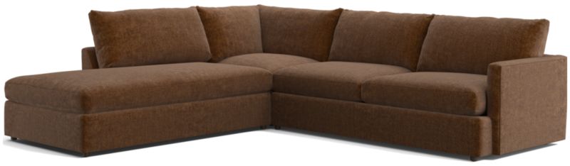 Lounge 3-Piece Left-Arm Bumper Sectional Sofa - image 0 of 11