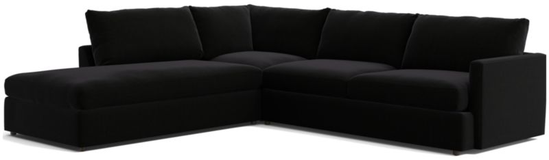 Lounge 3-Piece Left-Arm Bumper Sectional Sofa - image 0 of 17