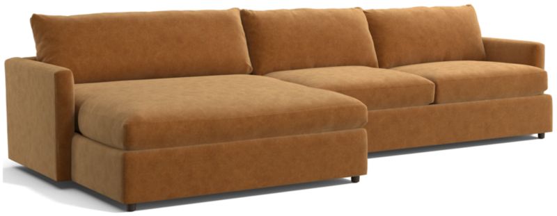 Lounge 2-Piece Left-Arm Extra Wide Chaise Sectional Sofa - image 0 of 18