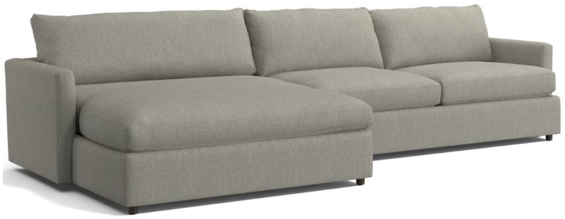 Lounge 2-Piece Left-Arm Extra Wide Chaise Sectional Sofa - image 0 of 12