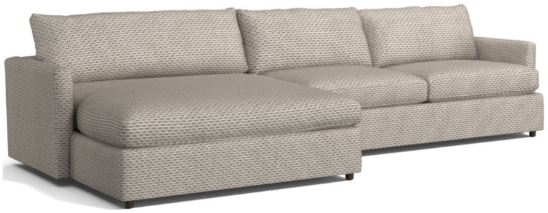 Lounge 2-Piece Left-Arm Extra Wide Chaise Sectional Sofa - image 0 of 12