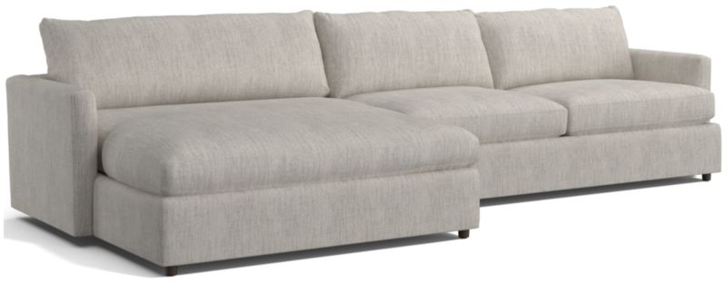 Lounge 2-Piece Left-Arm Extra Wide Chaise Sectional Sofa - image 0 of 14