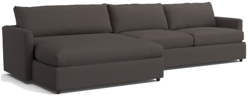 Lounge 2-Piece Left-Arm Extra Wide Chaise Sectional Sofa - image 0 of 12