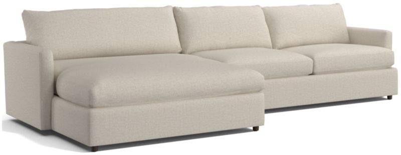 Lounge 2-Piece Left-Arm Extra Wide Chaise Sectional Sofa - image 0 of 12