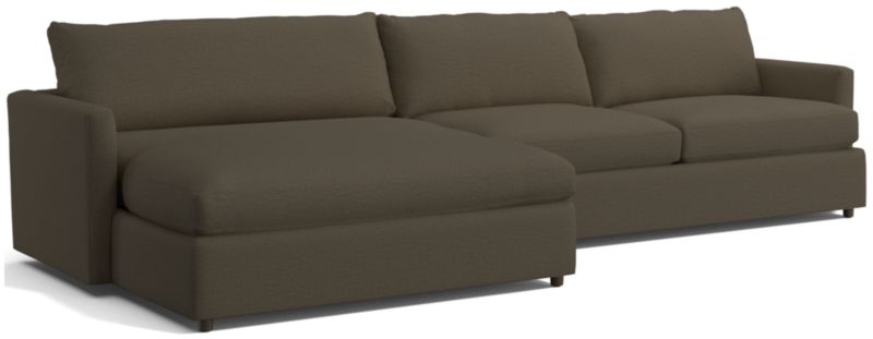 Lounge 2-Piece Left-Arm Extra Wide Chaise Sectional Sofa - image 0 of 14