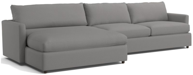 Lounge 2-Piece Left-Arm Extra Wide Chaise Sectional Sofa - image 0 of 17