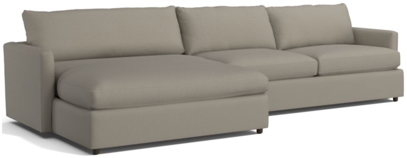 Lounge 2-Piece Left-Arm Extra Wide Chaise Sectional Sofa - image 0 of 14