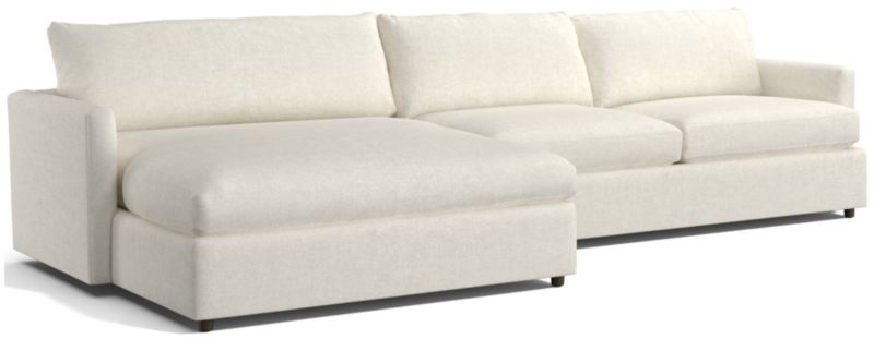 Lounge 2-Piece Left-Arm Extra Wide Chaise Sectional Sofa - image 0 of 14