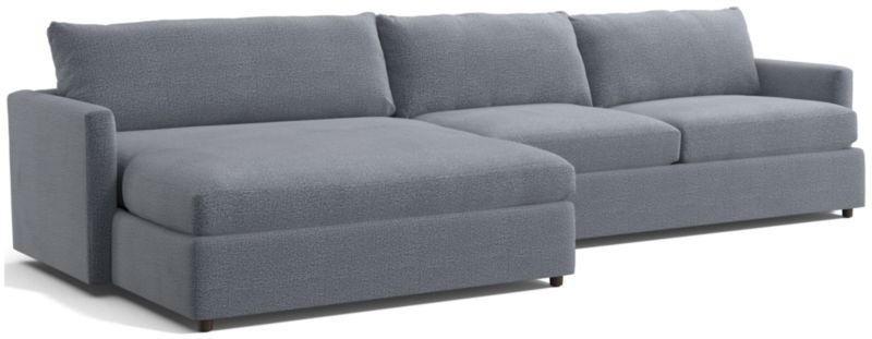 Lounge 2-Piece Left-Arm Extra Wide Chaise Sectional Sofa - image 0 of 13