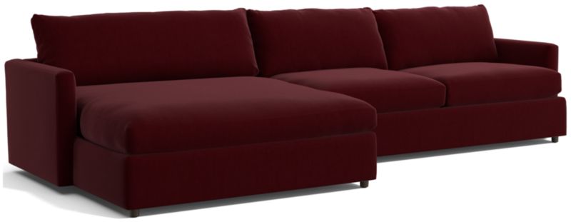 Lounge 2-Piece Left-Arm Extra Wide Chaise Sectional Sofa - image 0 of 13