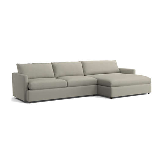 Lounge 2-Piece Right-Arm Extra Wide Chaise Sectional Sofa