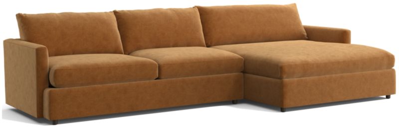 Lounge 2-Piece Right-Arm Extra Wide Chaise Sectional Sofa - image 0 of 12