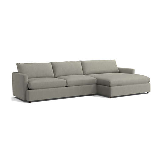 Lounge 2-Piece Right-Arm Extra Wide Chaise Sectional Sofa