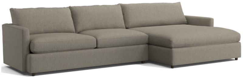 Lounge 2-Piece Right-Arm Extra Wide Chaise Sectional Sofa - image 0 of 13