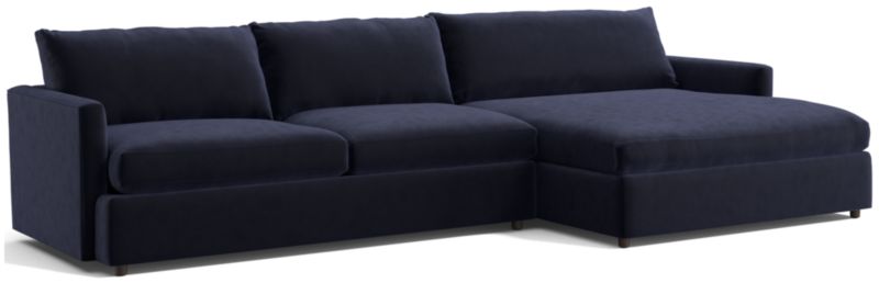 Lounge 2-Piece Right-Arm Extra Wide Chaise Sectional Sofa - image 0 of 11