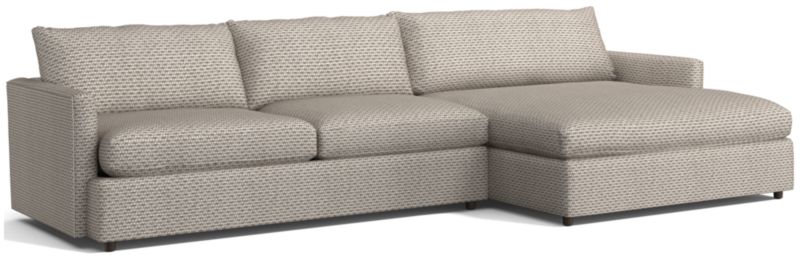 Lounge 2-Piece Right-Arm Extra Wide Chaise Sectional Sofa - image 0 of 13