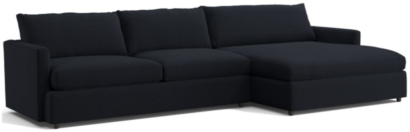 Lounge 2-Piece Right-Arm Extra Wide Chaise Sectional Sofa - image 0 of 11