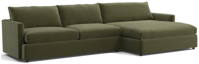 Lounge 2-Piece Right-Arm Extra Wide Chaise Sectional Sofa - image 0 of 13