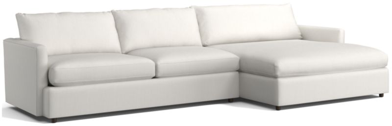 Lounge 2-Piece Right-Arm Extra Wide Chaise Sectional Sofa - image 0 of 11