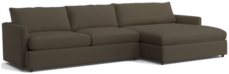 Lounge 2-Piece Right-Arm Extra Wide Chaise Sectional Sofa - image 0 of 11