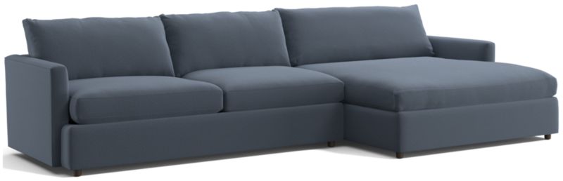 Lounge 2-Piece Right-Arm Extra Wide Chaise Sectional Sofa - image 0 of 13