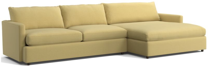 Lounge 2-Piece Right-Arm Extra Wide Chaise Sectional Sofa - image 0 of 11