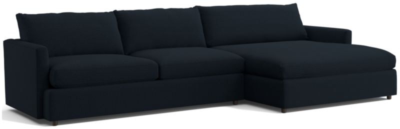 Lounge 2-Piece Right-Arm Extra Wide Chaise Sectional Sofa - image 0 of 11