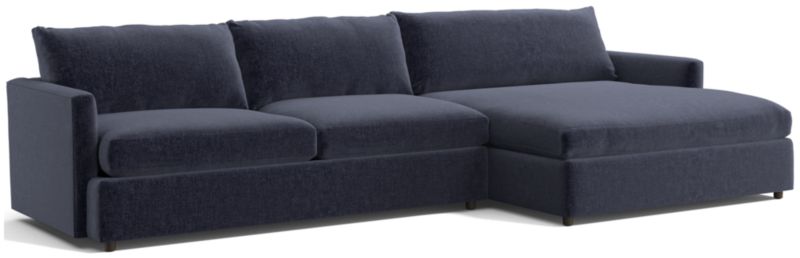 Lounge 2-Piece Right-Arm Extra Wide Chaise Sectional Sofa - image 0 of 13