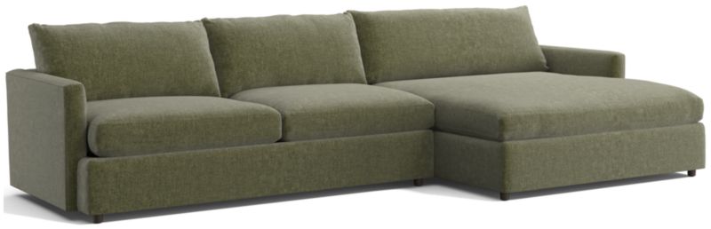 Lounge 2-Piece Right-Arm Extra Wide Chaise Sectional Sofa - image 0 of 13