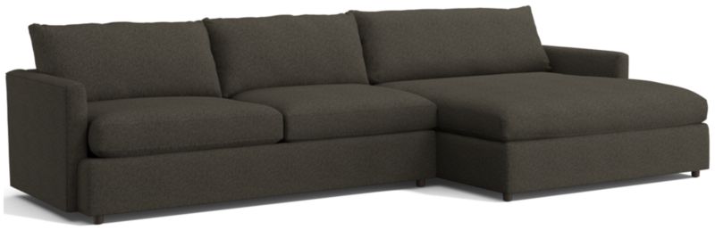 Lounge 2-Piece Right-Arm Extra Wide Chaise Sectional Sofa - image 0 of 13