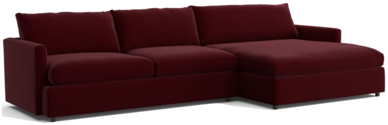 Lounge 2-Piece Right-Arm Extra Wide Chaise Sectional Sofa - image 0 of 12