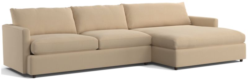 Lounge 2-Piece Right-Arm Extra Wide Chaise Sectional Sofa - image 0 of 12