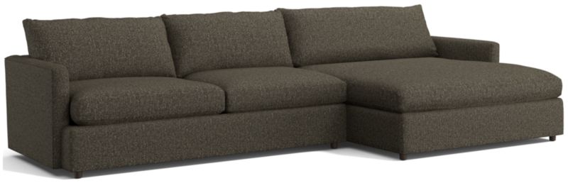 Lounge 2-Piece Right-Arm Extra Wide Chaise Sectional Sofa - image 0 of 12