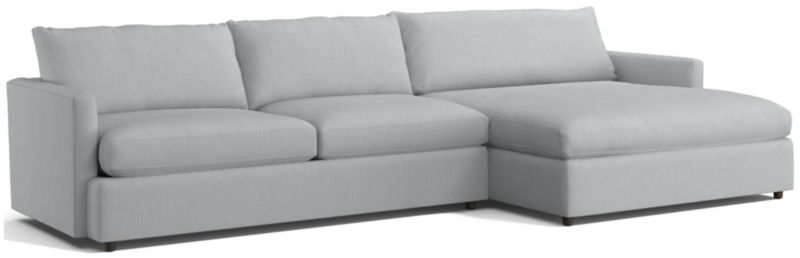 Lounge 2-Piece Right-Arm Extra Wide Chaise Sectional Sofa - image 0 of 13