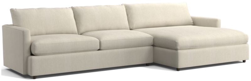 Lounge 2-Piece Right-Arm Extra Wide Chaise Sectional Sofa - image 0 of 13