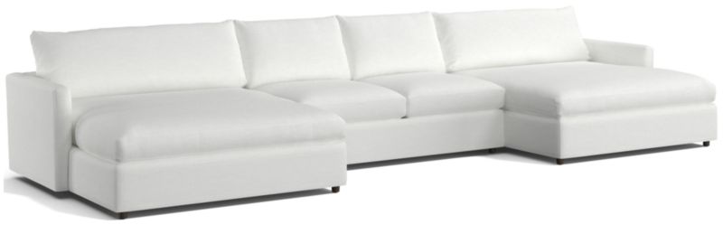 Lounge 3-Piece Double Chaise Sectional Sofa - image 0 of 12