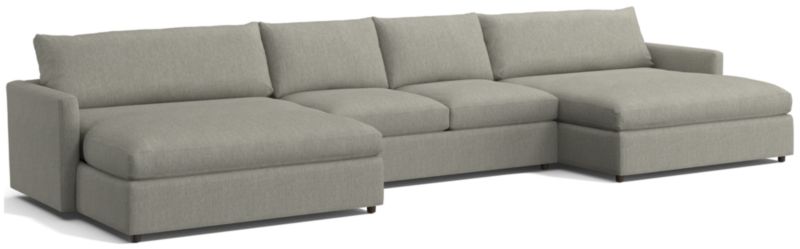 Lounge 3-Piece Double Chaise Sectional Sofa - image 0 of 11