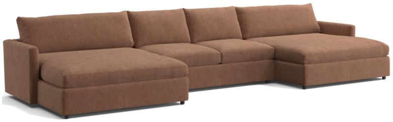 Lounge 3-Piece Double Chaise Sectional Sofa - image 0 of 11